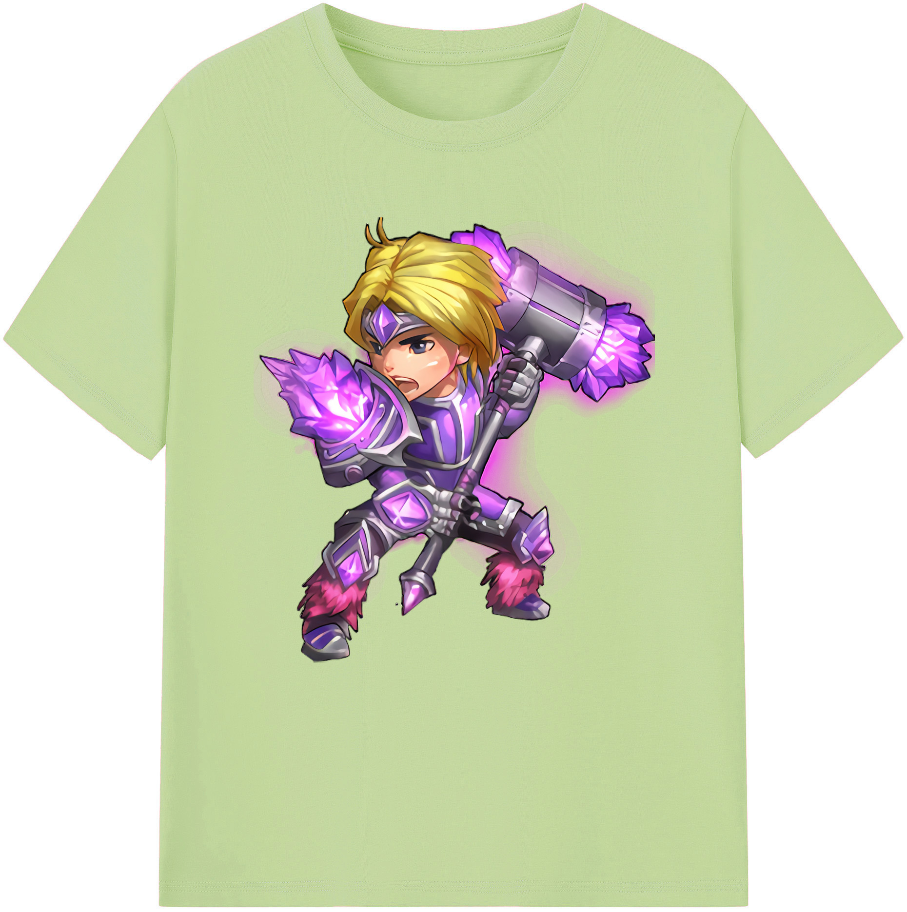 （画像用） リーグ・オブ・レジェンド League of Legends LOL 綿100％半袖Tシャツ（フロントプリント）